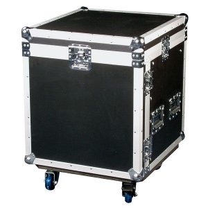 Flightcase 19" rack 8HE