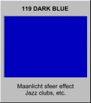 Kleurenfilter Dark Blue