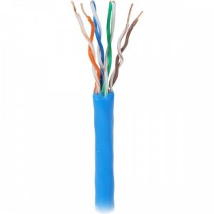 Cat 5E HDBT UTP kabel 350MHz PVC blauw