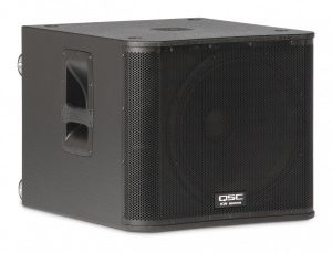 QSC actieve 1kW KW-181 Subwoofer