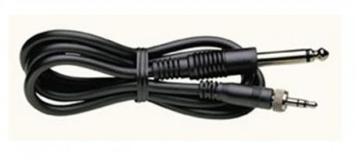 Sennheiser EW instrument kabel 3,5mm > 6,3mm