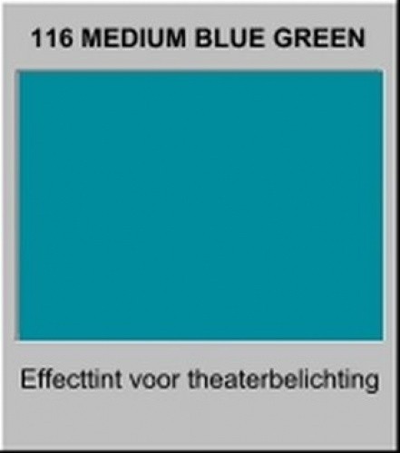 LEE kleurenfilter Medium Blue-Green 116