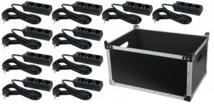 10 x Schuko 3 voudige verdeelblok 16A/240V 5m
