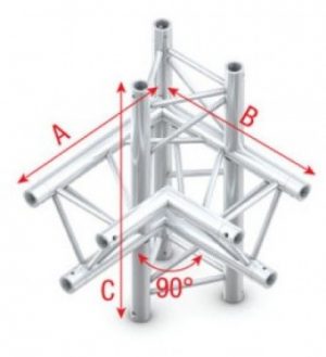 Corner 90o up/down, left Pro-30
