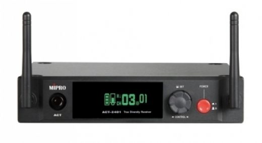 Mipro ACT-2401 enkele digitale ontvanger 2,4GHz 1/2 rackbreedte