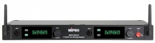 Mipro ACT-2414 4 voudige digitale ontvanger 2,4GHz 19" 1 HE rackbreedte