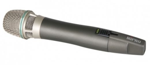 Mipro ACT-24HC handmicrofoon voor ACT-2400 serie oplaadbaar met verwisselbare kop NIET MEER LEVERBAAR