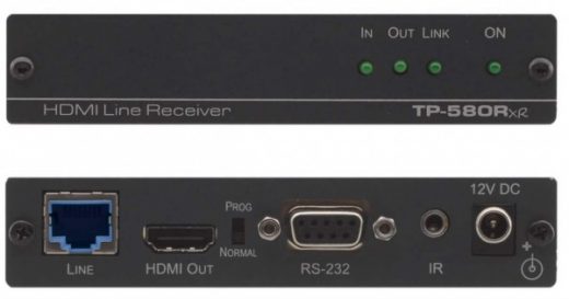 Kramer TP-580RXR HDBT ontvanger voor WP-20 tot 180m