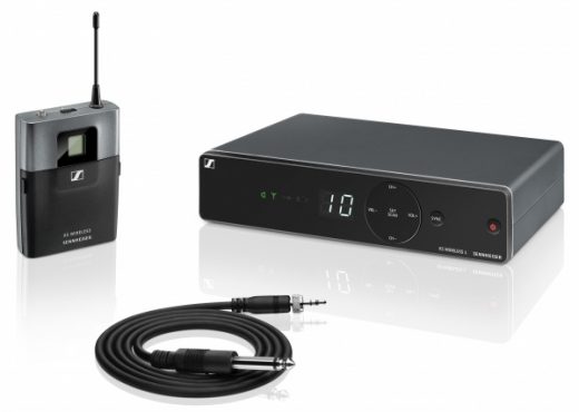 Sennheiser microfoonset XSW-1 CL-1 draadloos met bodypack en CL-1 gitaar kabeltje