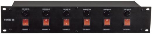 DJ-Switch 6 Schakelpaneel 6x PG uitgang AANBIEDING OP=OP van € 66,-- voor € 29,--