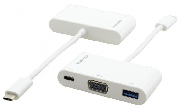 Wat leuk Dosering poll Kramer USB 3.1 type C naar VGA , USB A, USB C verloop – R.F. Systems