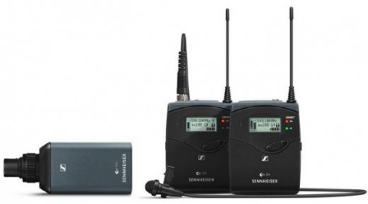 Sennheiser ENG set met SK-100 G4 bodypack, ME-2 revertmic., SKP 100 G4 plug-on & EK 100 G4 ontvanger NIET MEER LEVERBAAR