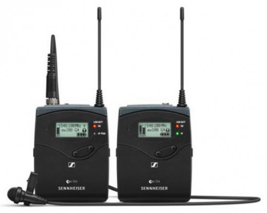 Sennheiser portable set EW 100 G4 met SK-100 G4 bodypack, ME-2 revertmic. & EK 100 G4 ontvanger NIET MEER LEVERBAAR