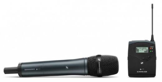 Sennheiser portable set EW 100 G4 met EW-835 handmicrofoon & EK 100 G4 ontvanger NIET MEER LEVERBAAR