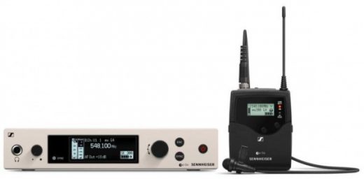 Sennheiser EW 300 G4 draadloze revertmicrofoon set SK-300 bodypack, ME-2 revetmicr. incl. rackmount NIET MEER LEVERBAAR ZIE EW-D SERIE