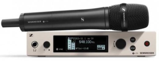 Sennheiser handmicrofoonset EW 500 G4 met EW-965 handmicrofoon incl. GA3 rackmount NIET MEER LEVERBAAR