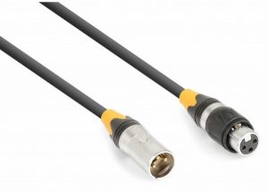 PD Connex DMX kabel 3p IP-65 XLR male