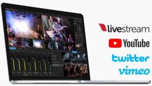 Laptop inclusief Livestream Studio