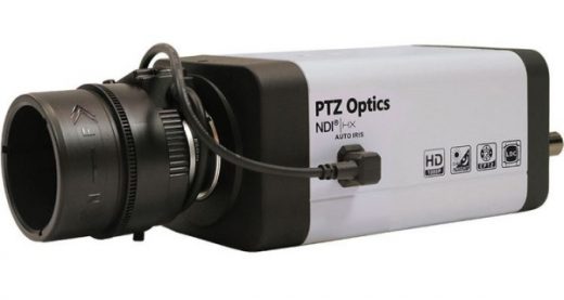 PTZ Optics box camera variable lens 1080p NDI-HX, HD-SDI, IP netwerk met 2,8-12mm lens
