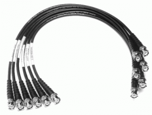 Radial patchkabel BNC RG 58 50 ohm 50cm