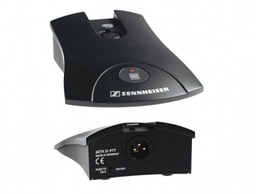 Sennheiser tafelvoet 3p XLR MZTX 31PTT met schakelaar/PTT