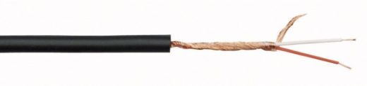 MC-206B Microphone Cable Black 6mm 100m Spool