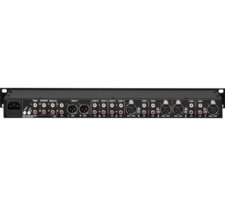 Dateq_ACE_compacte_6_kanaals_mixer_met_2_uitgangen_en_talkover_2