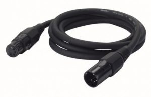 DMX kabel 5p XLR male