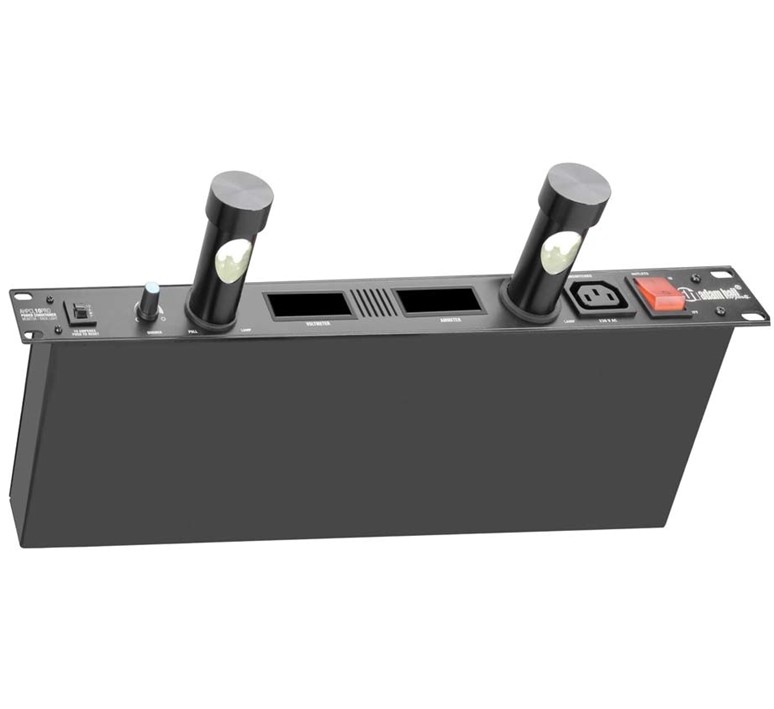 Stroomverdeler_1HE_19_met_dimb_LED_lampjes_VA_meters_en_spanningsfilter_4 AHPCL10PRO