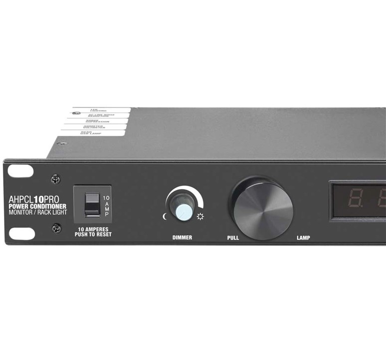 Stroomverdeler_1HE_19_met_dimb_LED_lampjes_VA_meters_en_spanningsfilter_5 AHPCL10PRO