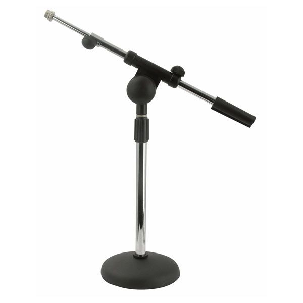 Reductor veteraan Ass Microfoon tafel statief met verstelbare arm chroom 1,5kg – R.F. Systems