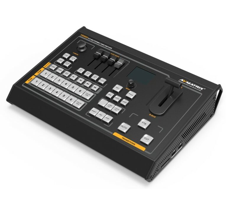 AV Matrix video mixers/streamers R.F. Systems Video Licht Geluid