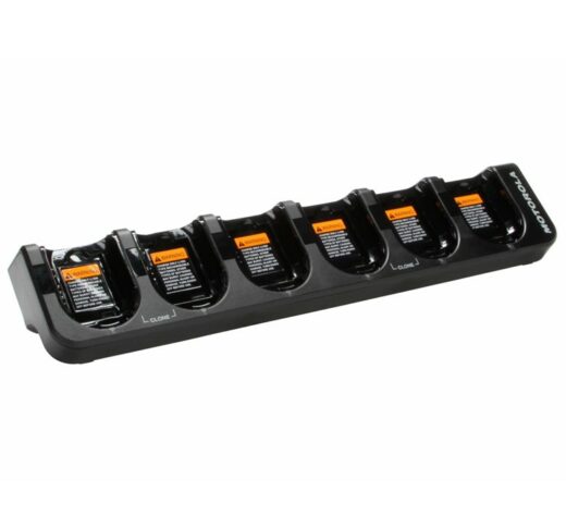 Motorola 6 vaks groepslader voor 6 CLP446E compacte portofoons