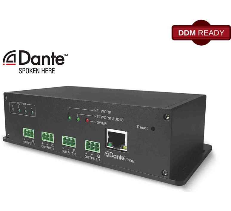 Relacart_Block_4_Dante_4x4_inputmodule_met_4x_analoog_in_4x_analoog_uit_met_gebalanceerde_Euroblock_aansluitingen_3 RELACBLOCK4