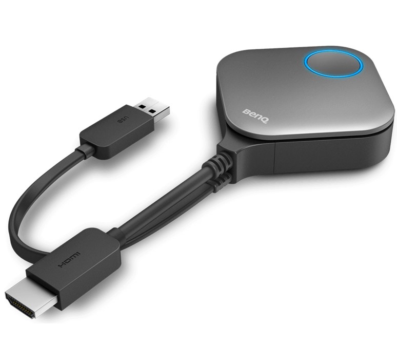 BenQ_WDC-20_draadloze_presentatie_start_set_1x_ontvanger_2x_button_incl_cradle_tot_15m_3 WDC20SET