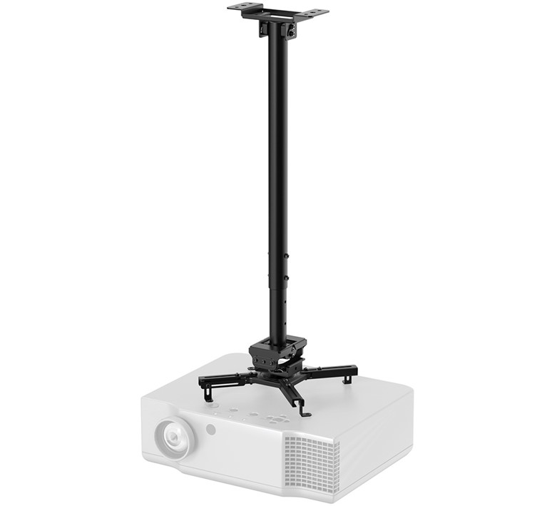 Newstar_beamersteun_zwart_74cm-114cm_met_universele_bracket_max_470mm_zwart_4 0022471