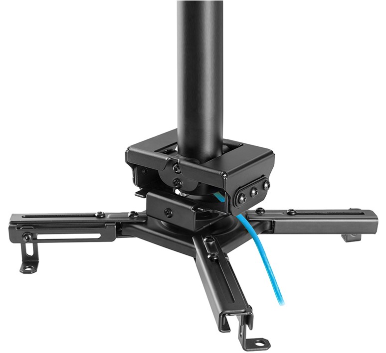Newstar_beamersteun_zwart_74cm-114cm_met_universele_bracket_max_470mm_zwart_7 0022471