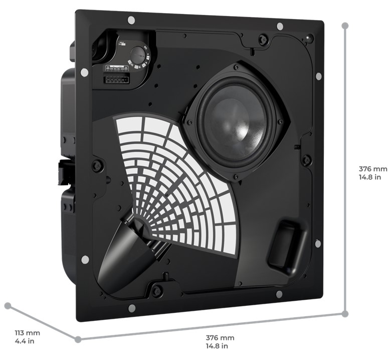 Bose_EdgeMax_EM_90-LP_luidspreker-wit_inbouw_incl_tegelbrug_10cm_inbouwdiepte_13 8914550200, 891455-0200