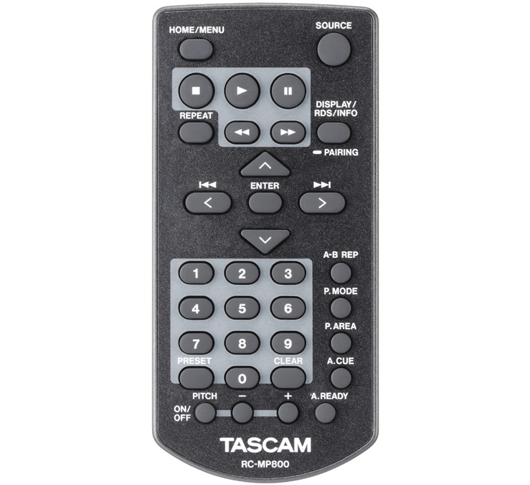 Tascam_MP-800UDAB_SD-USB_DAB-FM_media_speler_met_Bluetooth_optie_AK-BT2_adapter_5 MP800UDAB