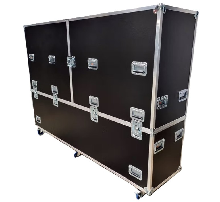 98_inch_4K_LED-monitor_display_TV_incl_tv_lift_flightcase_3 GE205001, Optoma, N-3981K