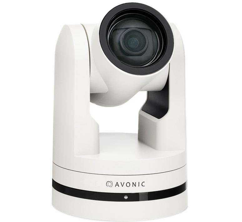 Avonic AV-CM82-IP-W PTZ camera 20x zoom HDMI (4K30), 3G-SDI (1080p60), USB 2.0 type B 2160p30, IP wit