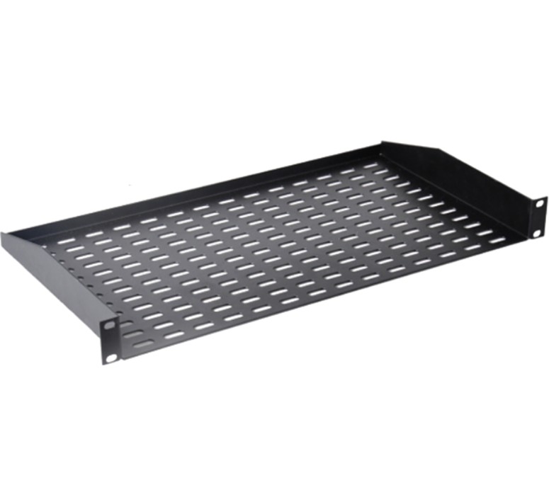 19″ 1HE montage paneel voor niet 19″ apparatuur met ventilatie/montage openingen