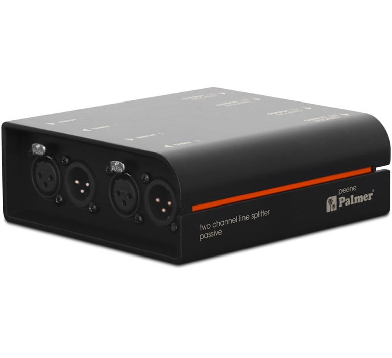 Palmer passieve 2 kanaals lijnsignaal splitter met groundloop filter