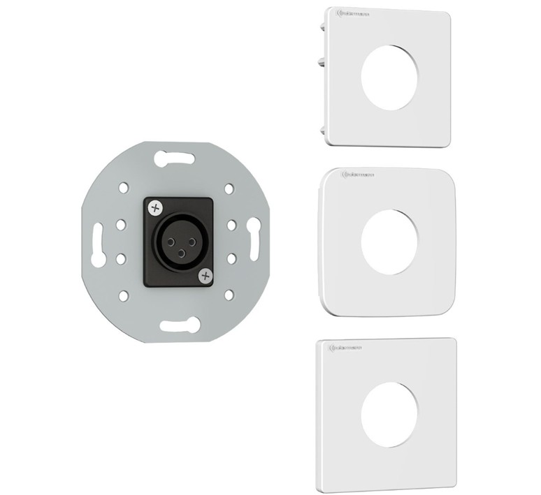 Kindermann Konnect Design Modulaire AV- en Data Aansluitingen