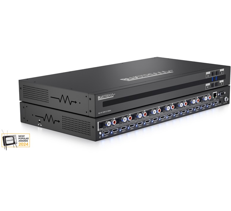 Blustream CMX88CS-V2 8x8 HDMI 2.0 Matrix Switch 4K60